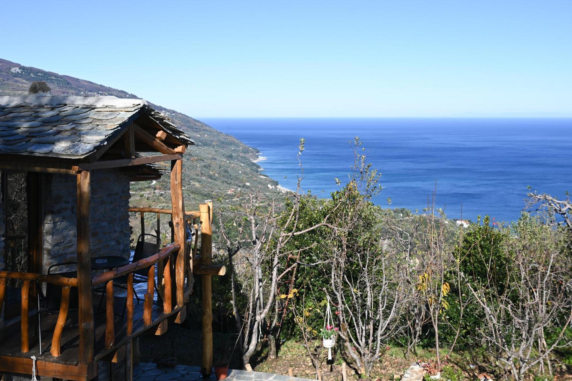 Aristoteli'S Stone House Μακρυράχη Εξωτερικό φωτογραφία