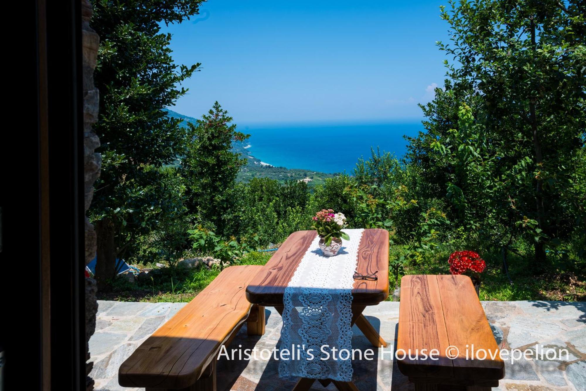 Aristoteli'S Stone House Μακρυράχη Εξωτερικό φωτογραφία