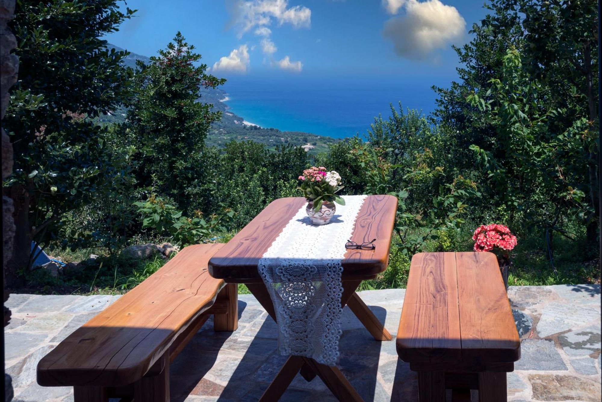 Aristoteli'S Stone House Μακρυράχη Εξωτερικό φωτογραφία