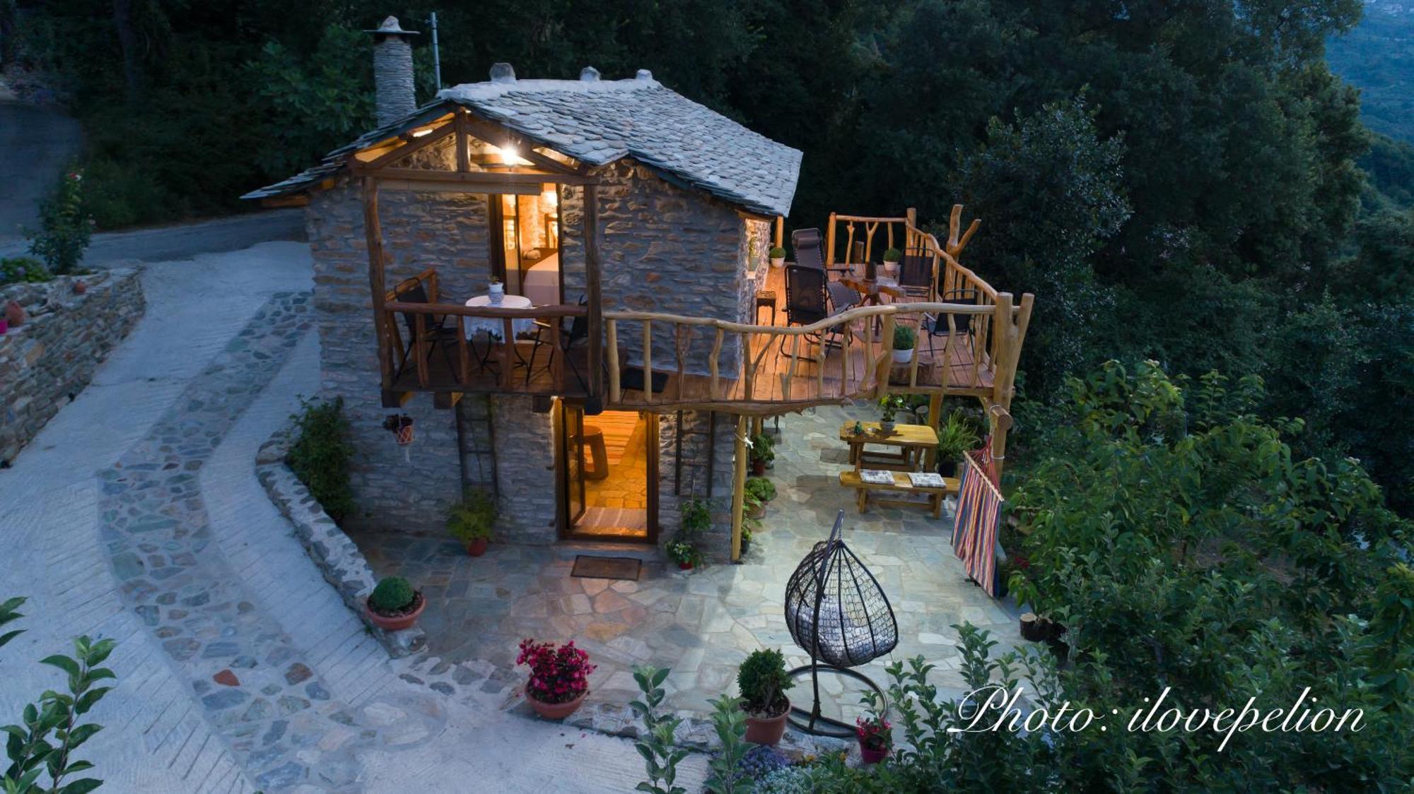 Aristoteli'S Stone House Μακρυράχη Εξωτερικό φωτογραφία