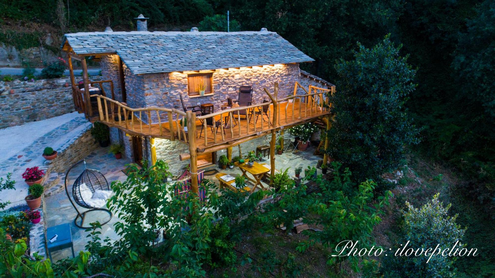 Aristoteli'S Stone House Μακρυράχη Εξωτερικό φωτογραφία